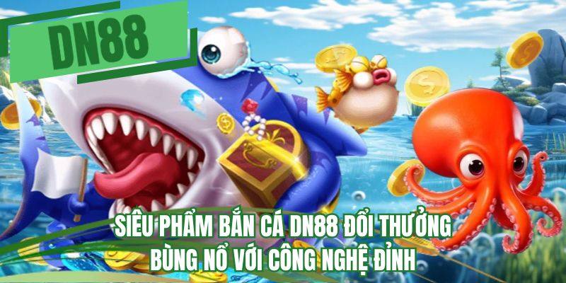 Siêu phẩm bắn cá DN88 đổi thưởng bùng nổ với công nghệ đỉnh